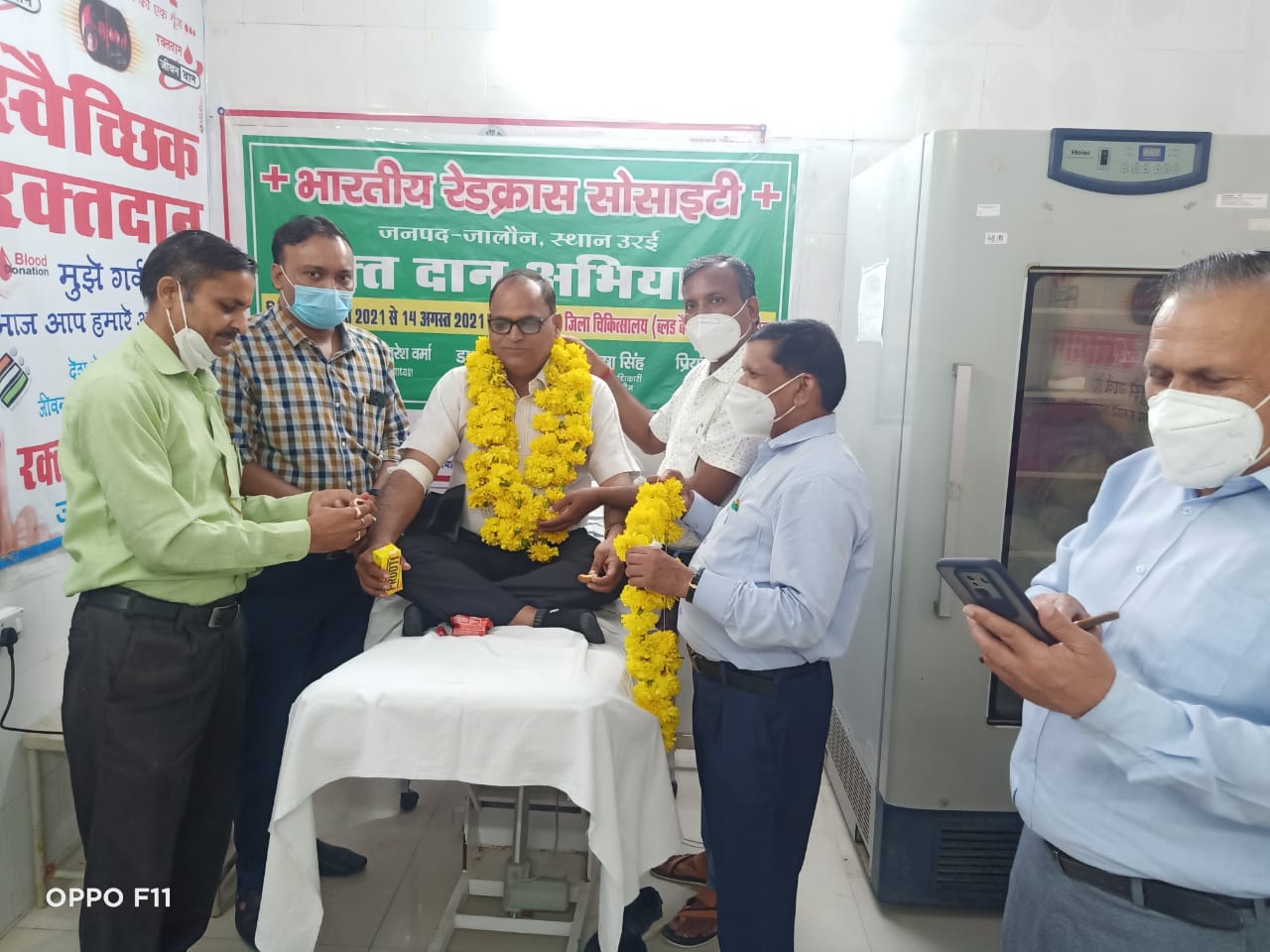 रक्तदान सप्ताह 08 अगस्त 2021 से 14 अगस्त 2021 तक चलाया जायेगा:युद्धवीर सिंह कंथरिया । सोनी न्यूज़