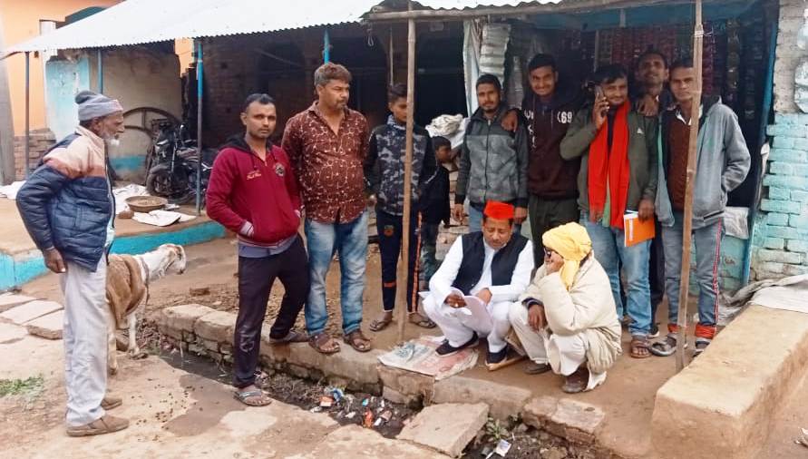 आधा दर्जन गांवों में जन संपर्क कर अशोक राठौर ने पार्टी के लगाये झंडे सोनी न्यूज़